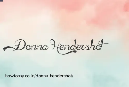 Donna Hendershot
