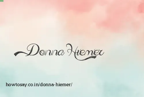 Donna Hiemer