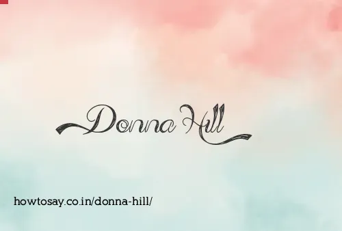 Donna Hill