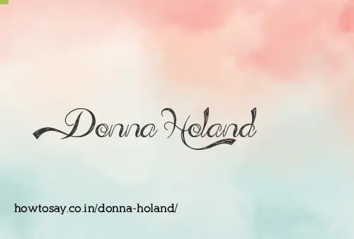 Donna Holand