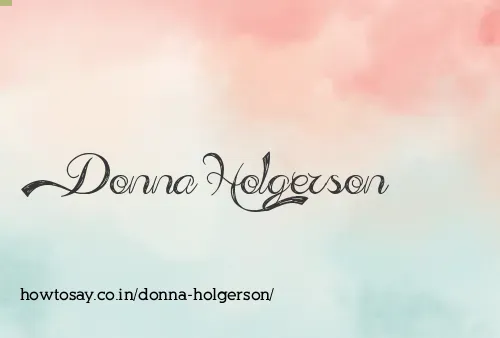 Donna Holgerson