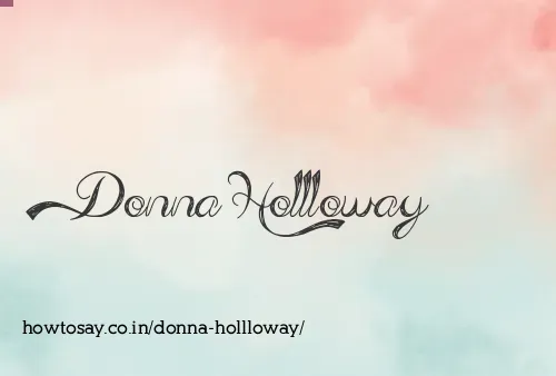 Donna Hollloway