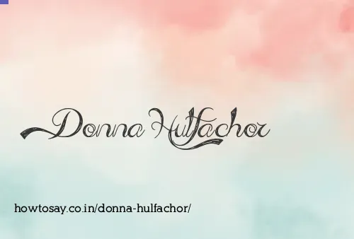 Donna Hulfachor