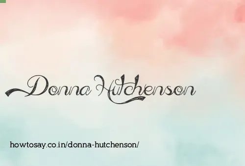 Donna Hutchenson