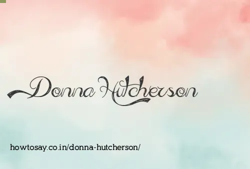 Donna Hutcherson