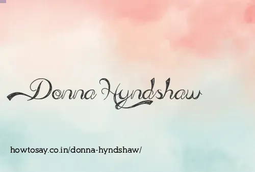 Donna Hyndshaw