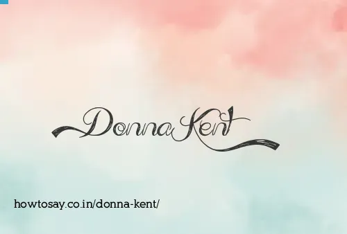 Donna Kent