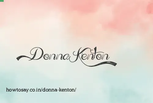 Donna Kenton
