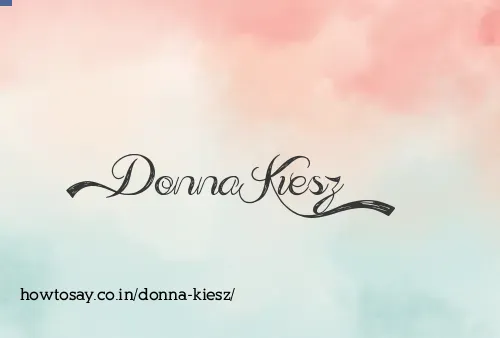Donna Kiesz