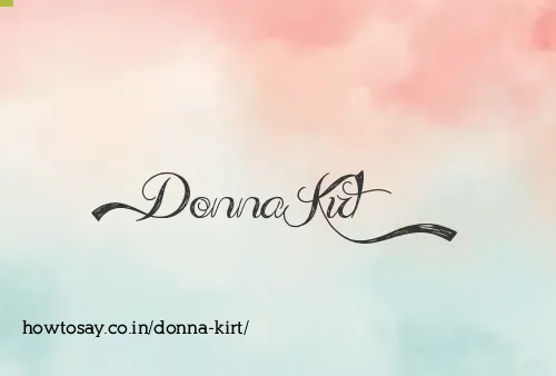 Donna Kirt