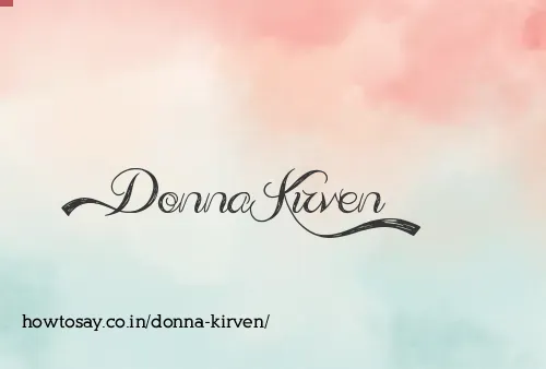Donna Kirven