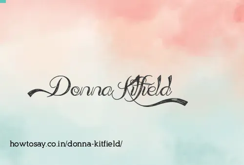 Donna Kitfield