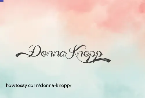 Donna Knopp