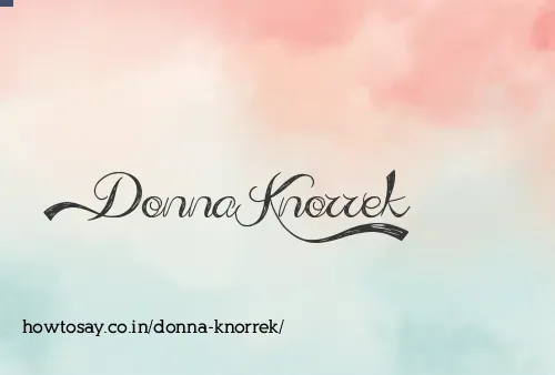 Donna Knorrek