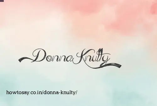 Donna Knulty