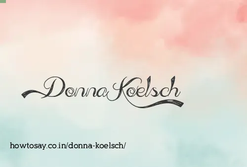 Donna Koelsch