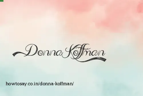 Donna Koffman