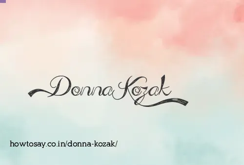 Donna Kozak