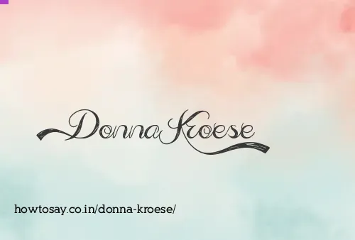 Donna Kroese