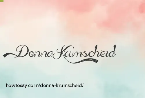 Donna Krumscheid