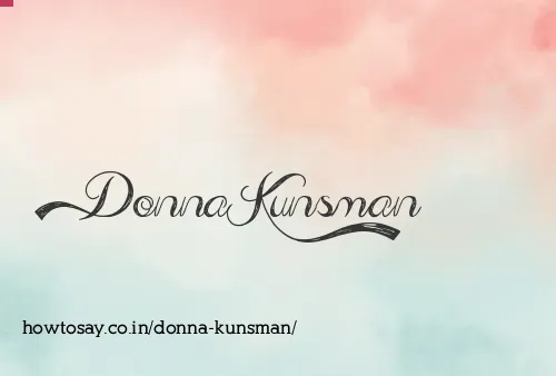 Donna Kunsman