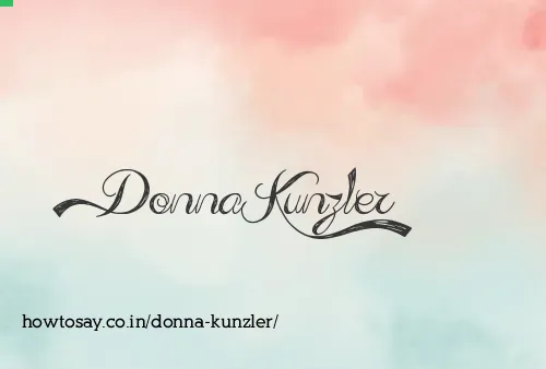 Donna Kunzler