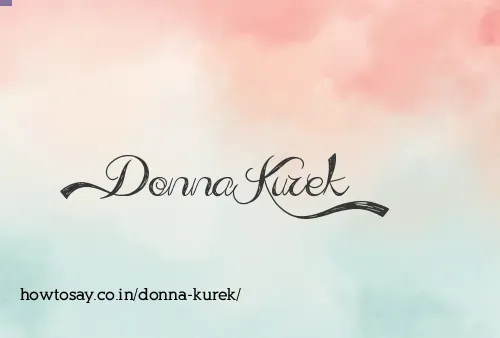 Donna Kurek