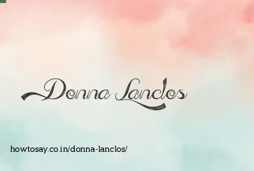 Donna Lanclos