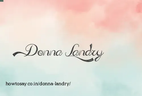 Donna Landry