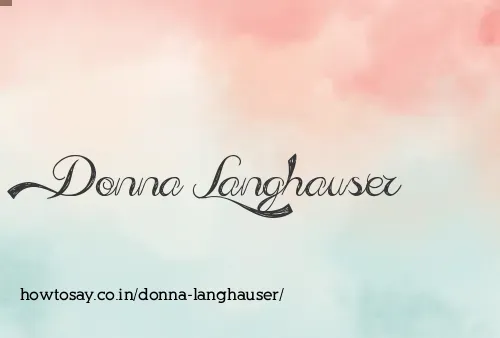 Donna Langhauser