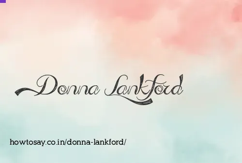 Donna Lankford