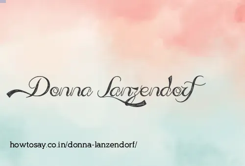 Donna Lanzendorf