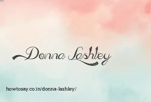 Donna Lashley