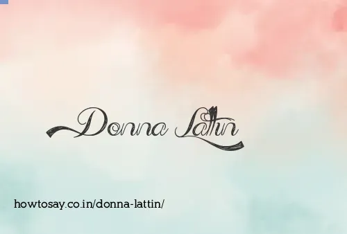 Donna Lattin