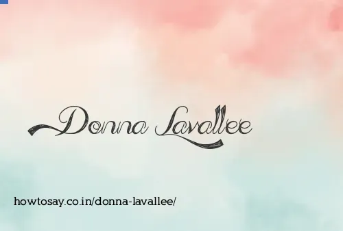 Donna Lavallee