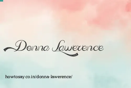 Donna Lawerence