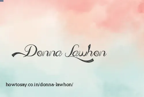 Donna Lawhon