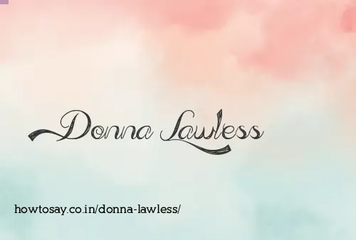 Donna Lawless