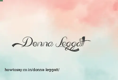 Donna Leggatt