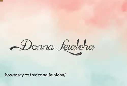 Donna Leialoha