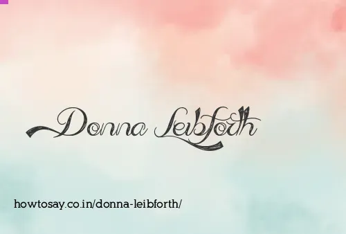 Donna Leibforth