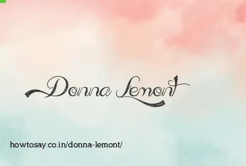 Donna Lemont