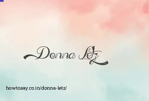 Donna Letz