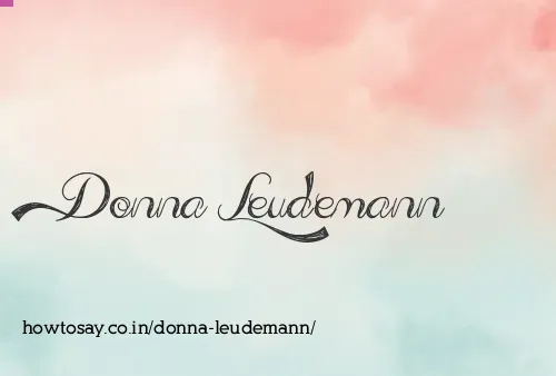 Donna Leudemann