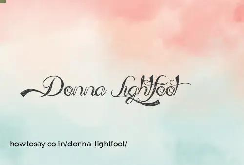 Donna Lightfoot