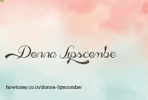 Donna Lipscombe
