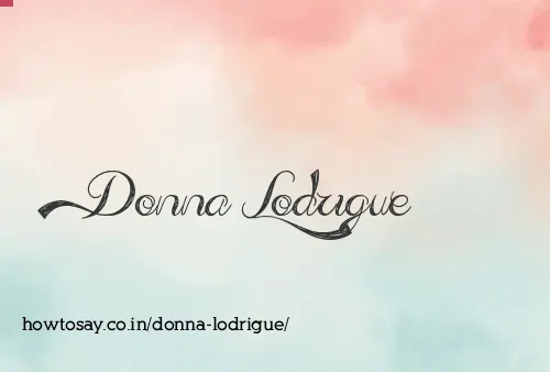 Donna Lodrigue