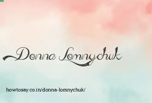 Donna Lomnychuk