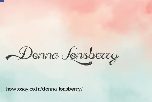Donna Lonsberry
