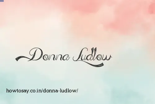 Donna Ludlow